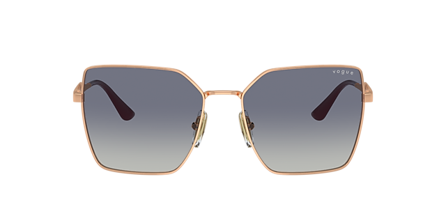 VO4284S Rotgold MetallSunglass Frames von B24, mit getönten Gläsern