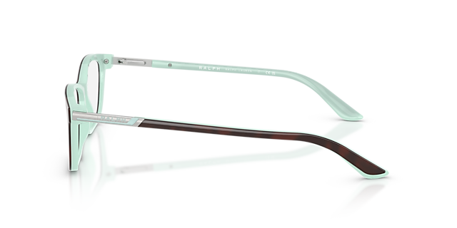 RA7044 Havana AcetaatEyeglass Frames van B24, Zijaanzicht