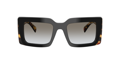 Prada - PR D01S, Damen, Black/Medium Tortoise/Black, Größe: Durchschnittlich