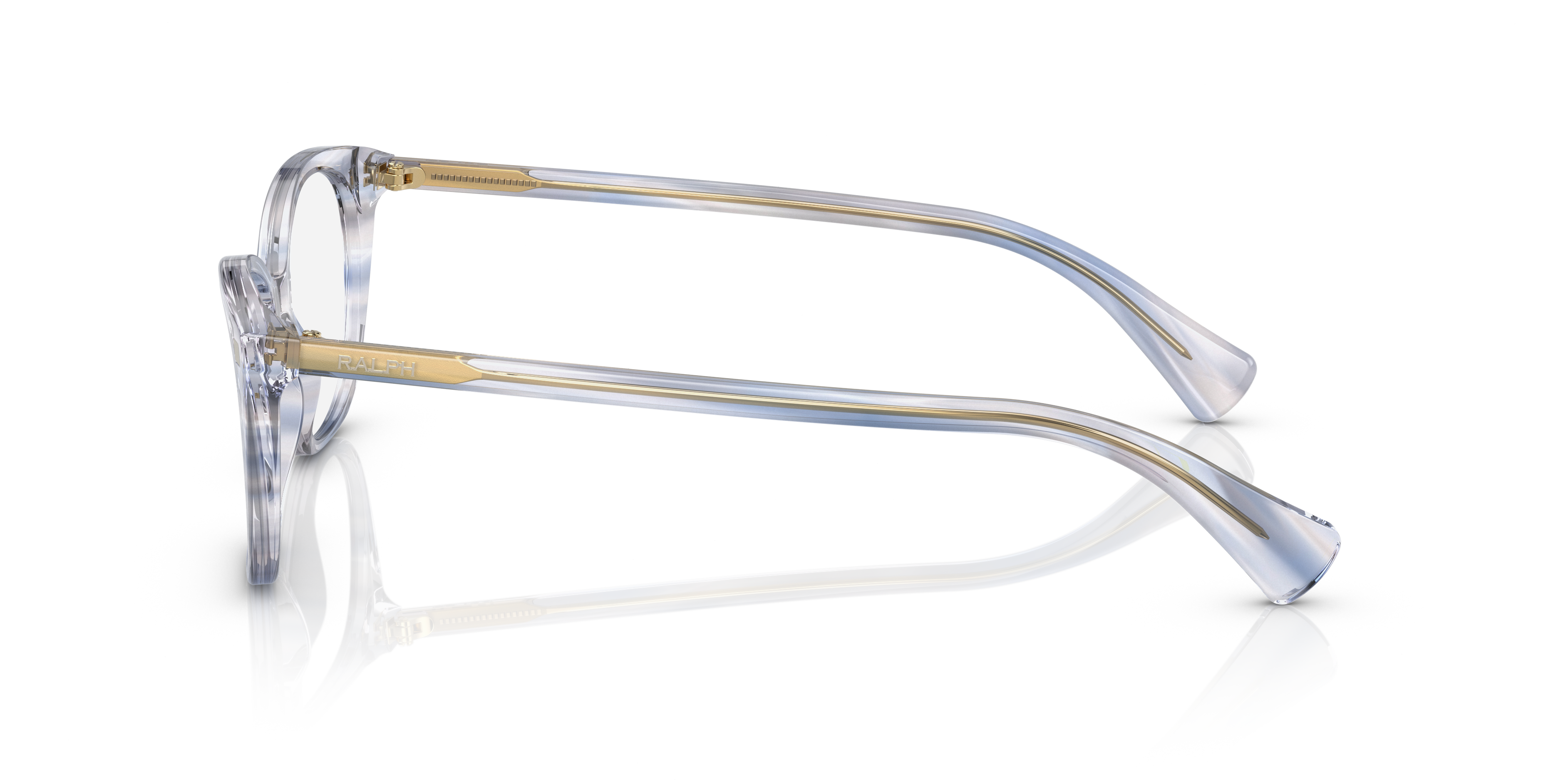 RA7146 Blau AcetatEyeglass Frames von B24, Seitenansicht