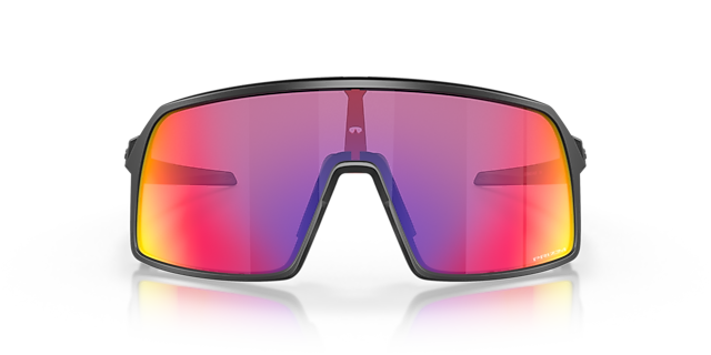 Sutro S Matzwart KunststofSunglass Frames van B24, Vooraanzicht