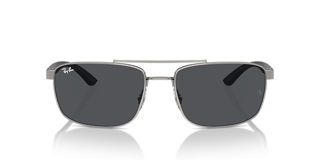 RB3737 Gunmetal MetallSunglass Frames von B24, Vorderansicht