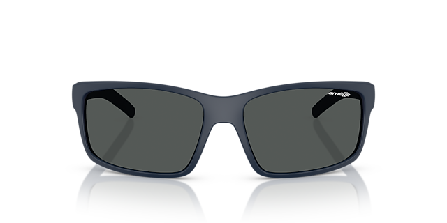 AN4202 Matte Dark Blue KunststofSunglass Frames van B24, Vooraanzicht