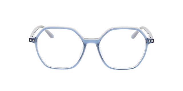 Nizza Drielaags blauw kristal grijs AcetaatEyeglass Frames van B24, Vooraanzicht