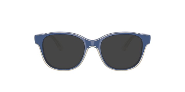 RB1950 Optics Kids Bio-Based Blue On Transparent KunststoffEyeglass Frames von B24, mit getönten Gläsern