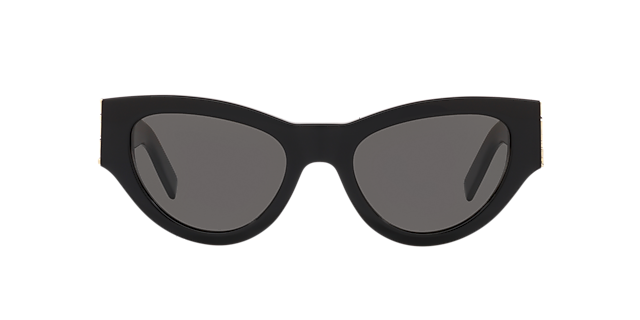 SL M94 Schwarz AcetatSunglass Frames von B24, Vorderansicht