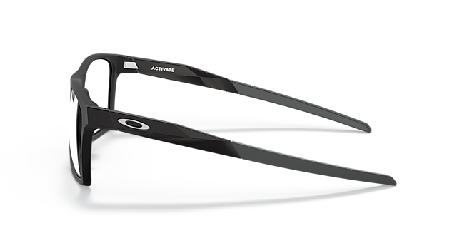 Activate Schwarz satiniert KunststoffEyeglass Frames von B24, Seitenansicht