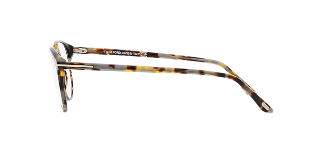 FT5803-B Tortoise AcetaatEyeglass Frames van B24, Zijaanzicht