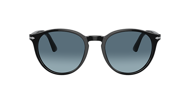 PO3152S Zwart AcetaatSunglass Frames van B24, met getinte lenzen