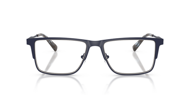 MK3097 Matt Marineblau MetallEyeglass Frames von B24, Vorderansicht