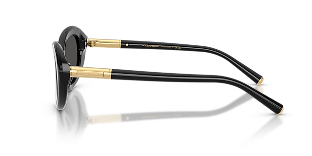 DG4519 Schwarz AcetatSunglass Frames von B24, Seitenansicht