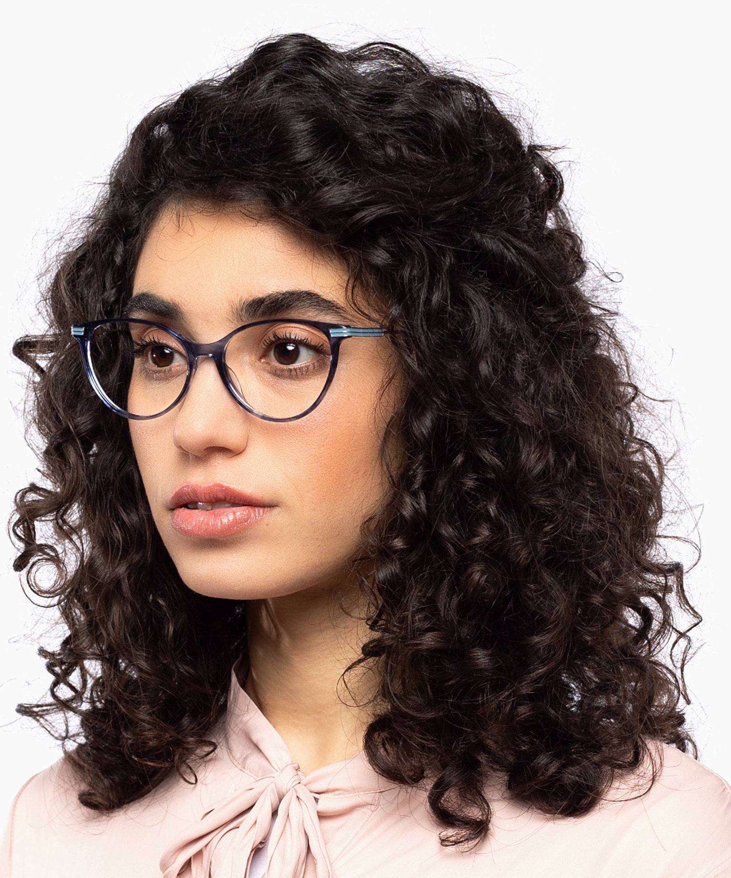 Leona Blau AcetatEyeglass Frames für Damen von B24