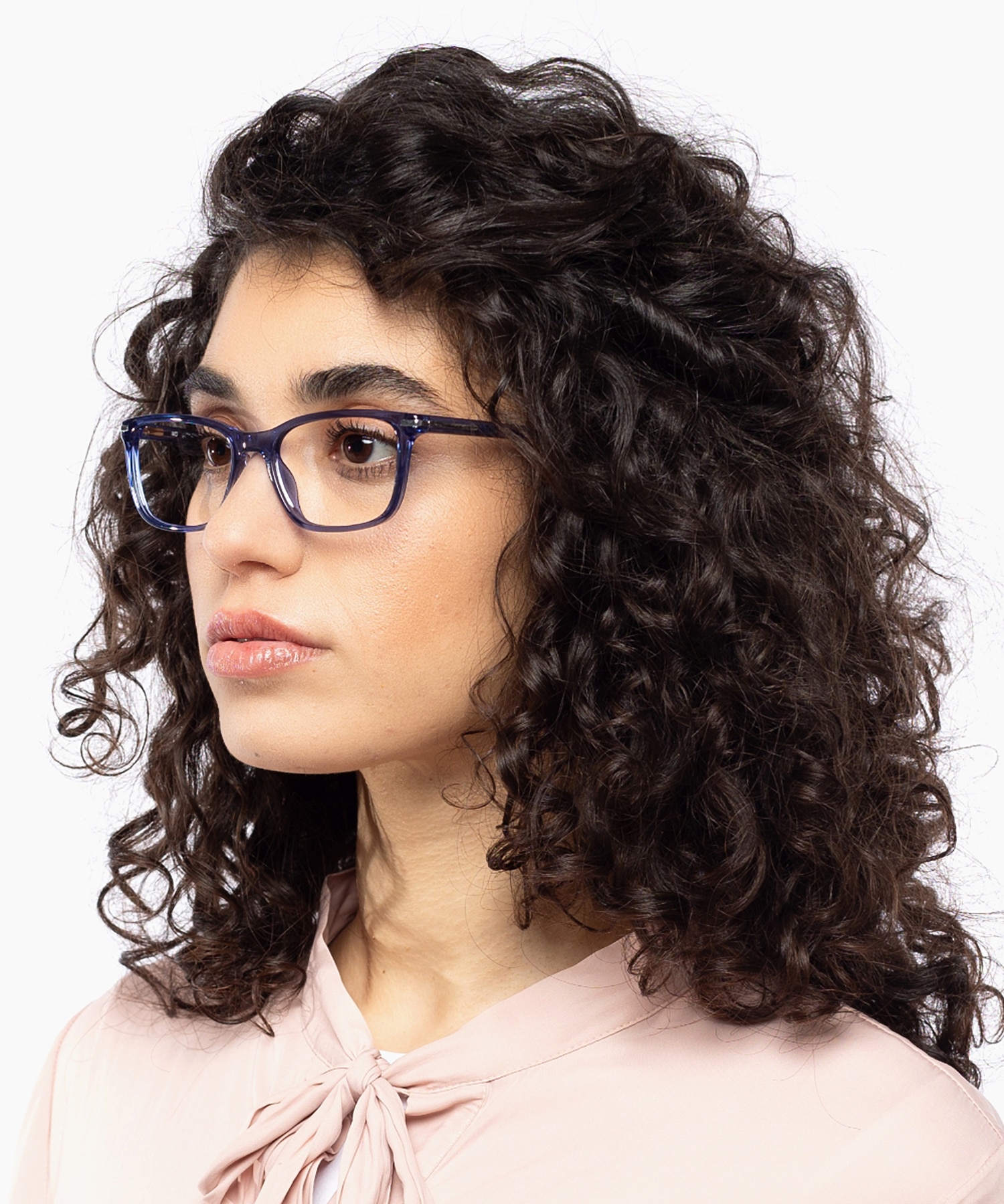 Lexington Kristallblau KunststoffEyeglass Frames für Damen von B24