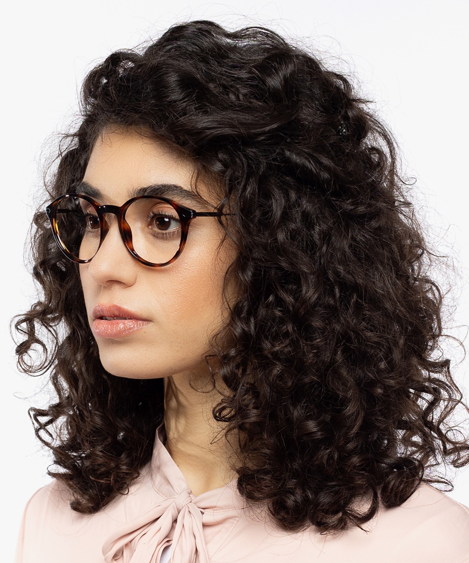 Omaha Havana  &  Black KunststoffEyeglass Frames für Damen von B24