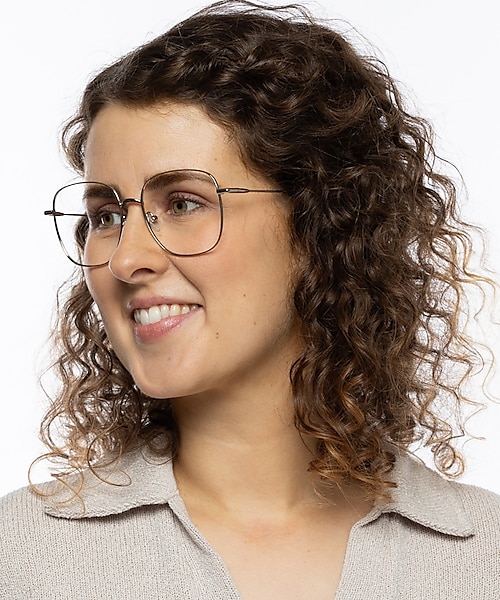 Schwerin Zilver MetaalEyeglass Frames voor dames van B24