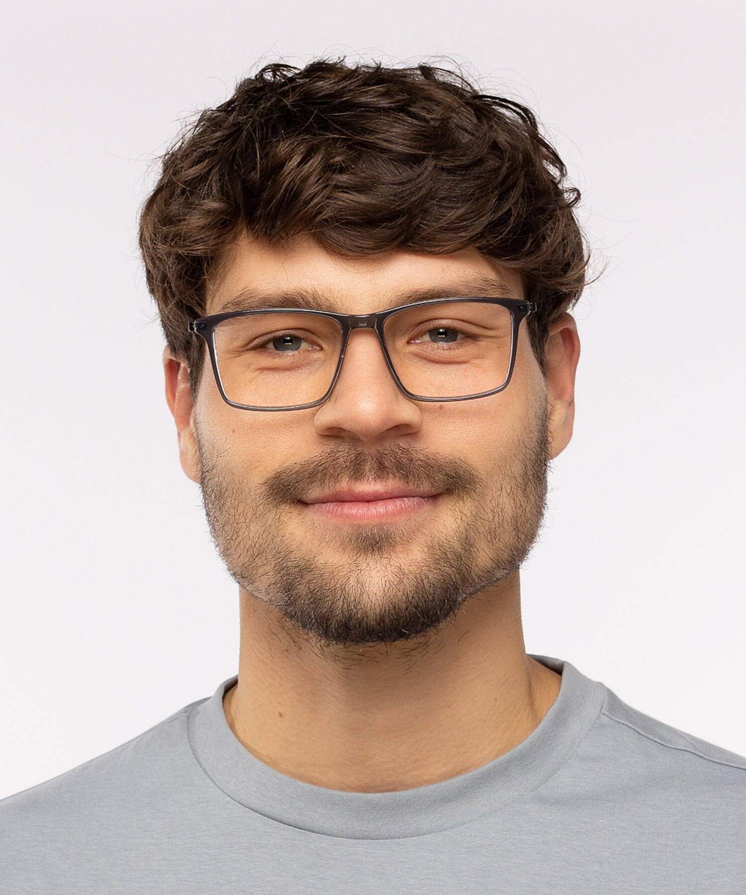 Perry Kristal grijs  &  mat donkergroen AcetaatEyeglass Frames voor heren van B24