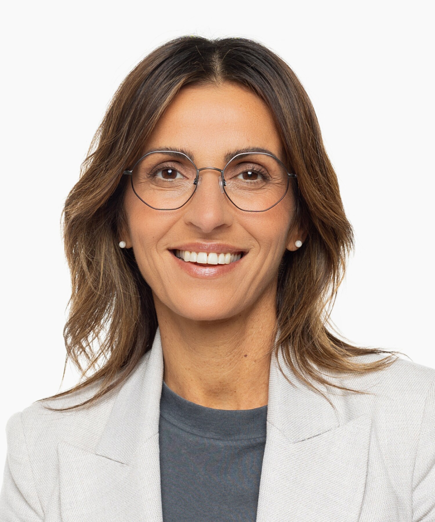 Miami Matgroen  &  blauw roze pootje MetaalEyeglass Frames voor dames van B24