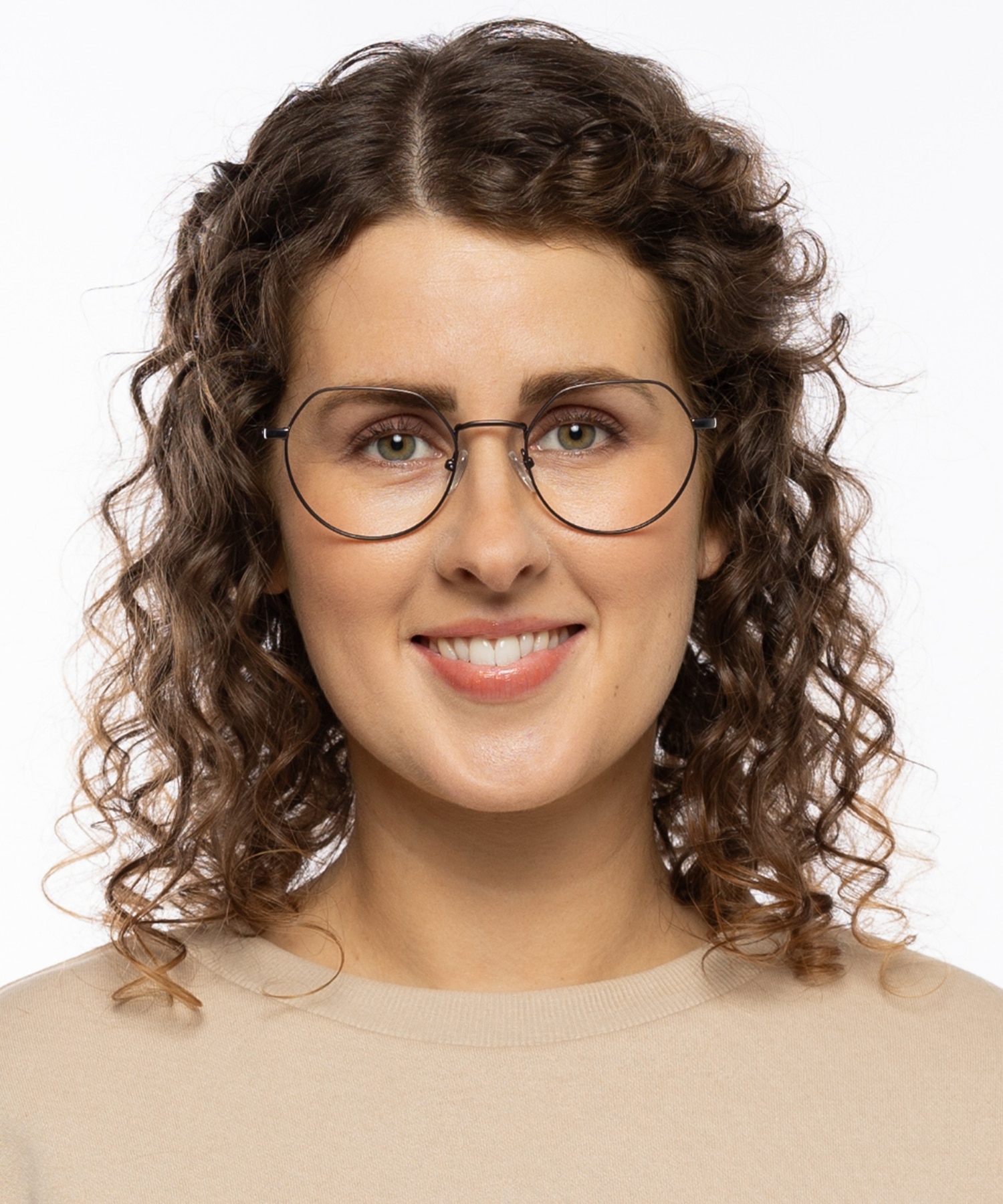 Maui Satijn staal MetaalEyeglass Frames voor dames van B24