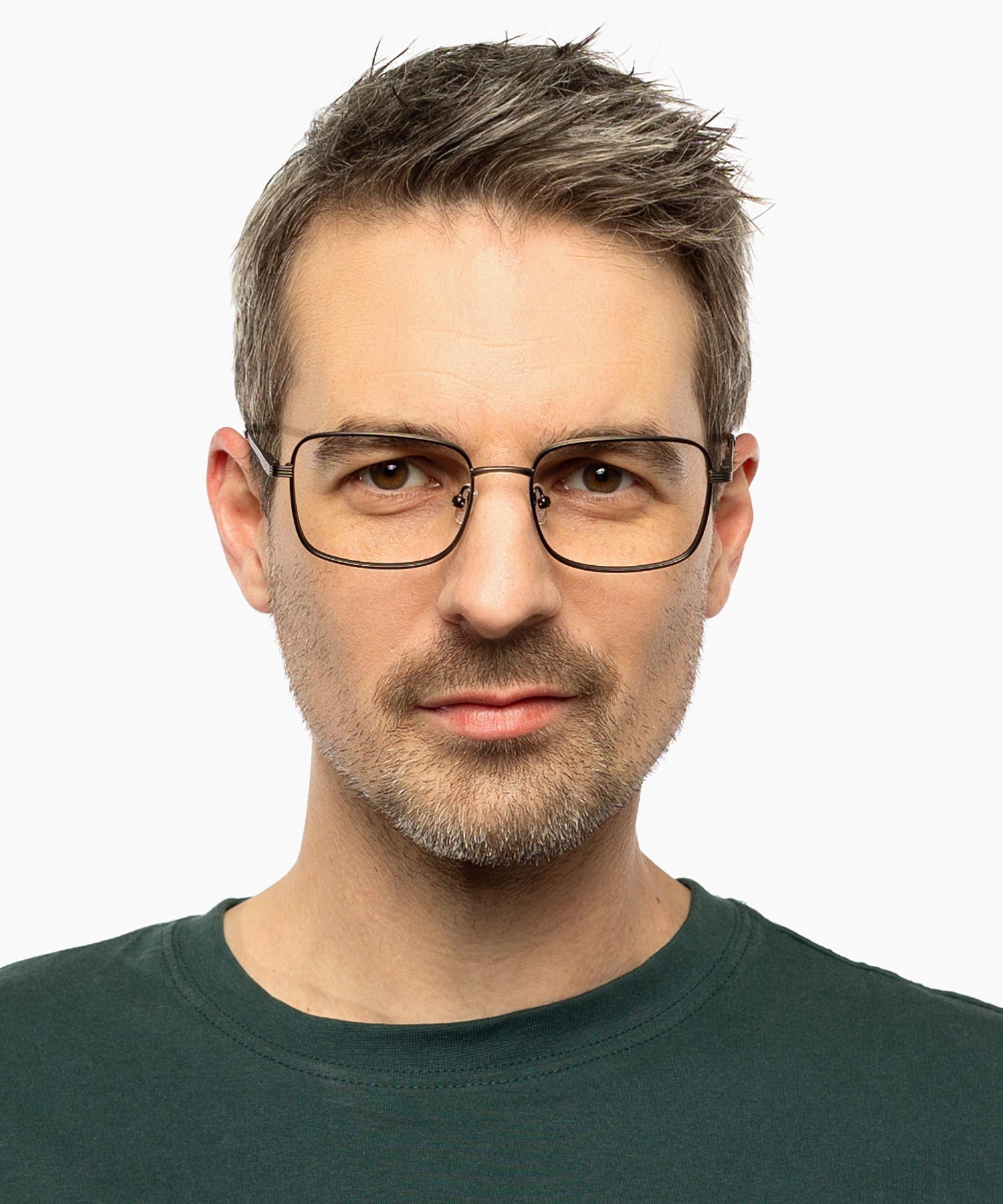 Harry Mattschwarz MetallEyeglass Frames für Herren von B24