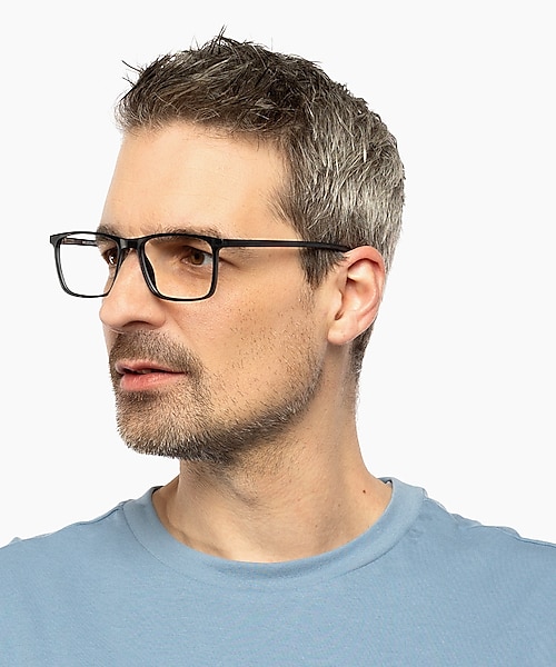 Rockford Grey Havana & Crystal Grey KunststoffEyeglass Frames für Herren von B24