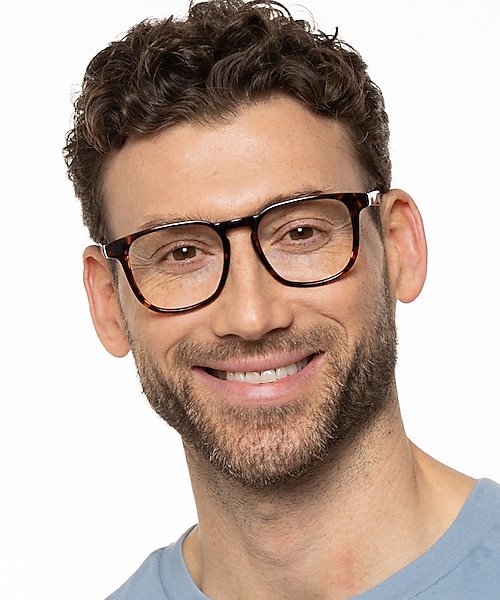 Minnesota Havana KunststoffEyeglass Frames für Herren von B24