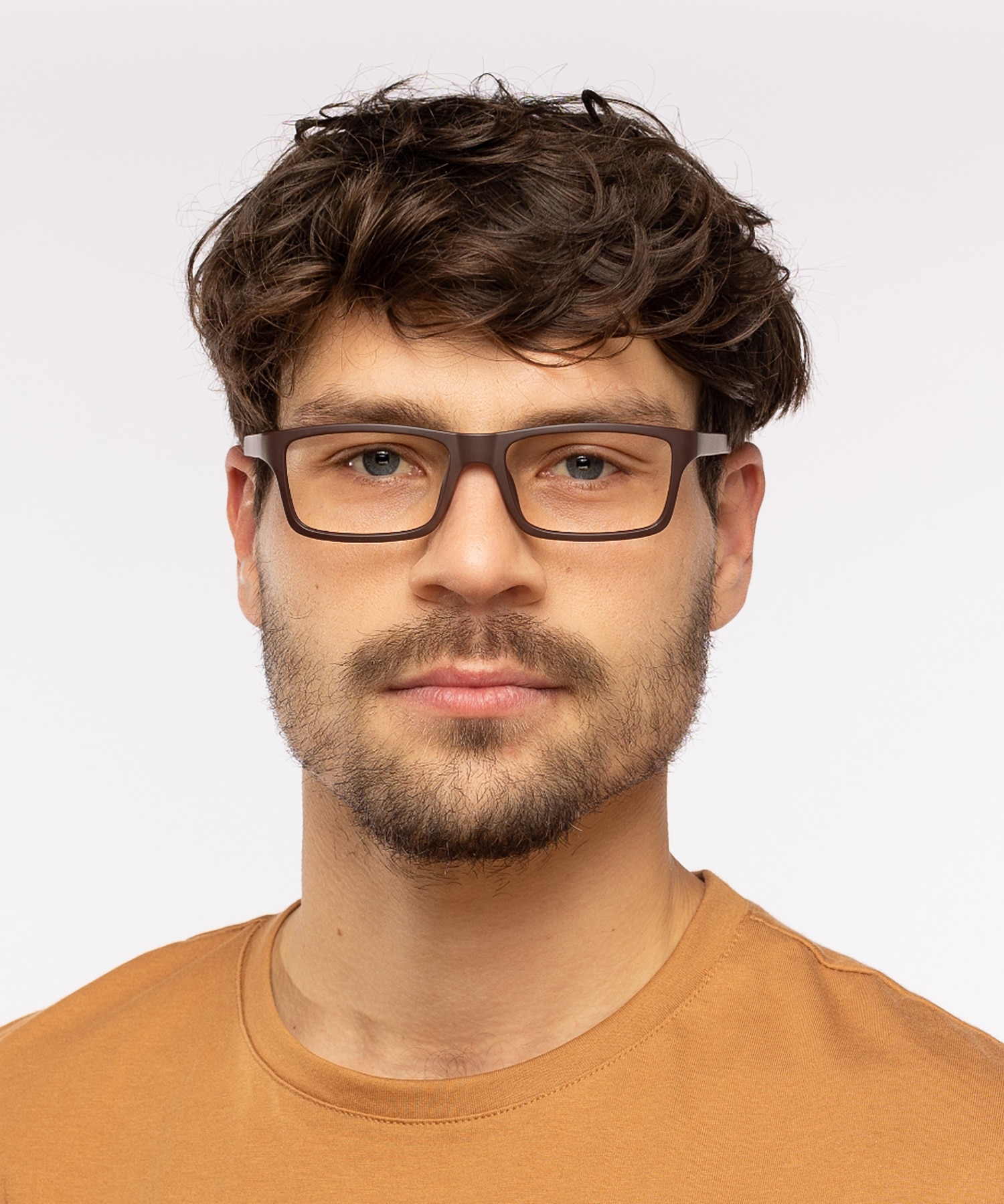 Nador Bruin KunststofEyeglass Frames voor heren van B24