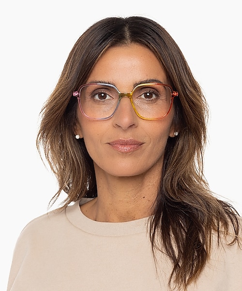 Rio Regenboog KunststofEyeglass Frames voor dames van B24