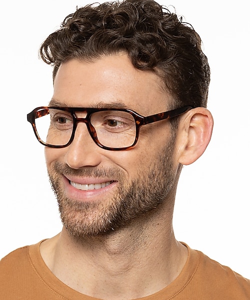 Parker Havana KunststoffEyeglass Frames für Herren von B24