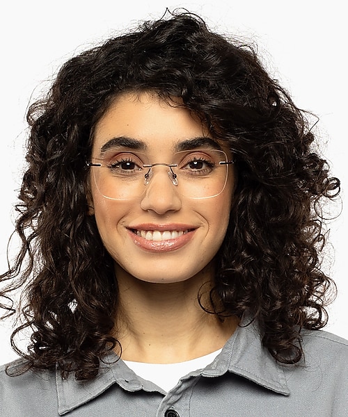 Liberty Bruin  &  Havana MetaalEyeglass Frames voor dames van B24