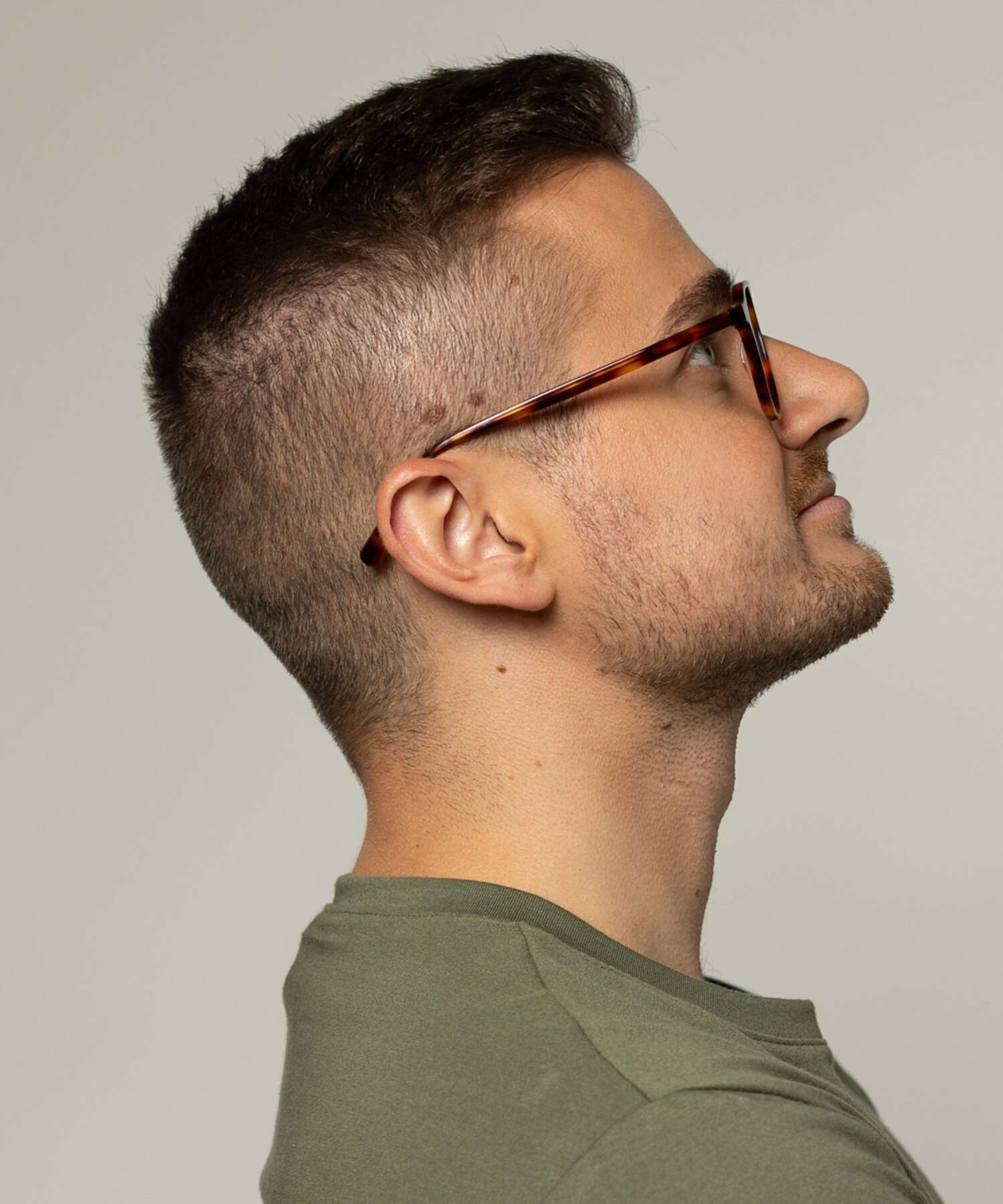 Berlin Havana AcetatEyeglass Frames für Herren von B24