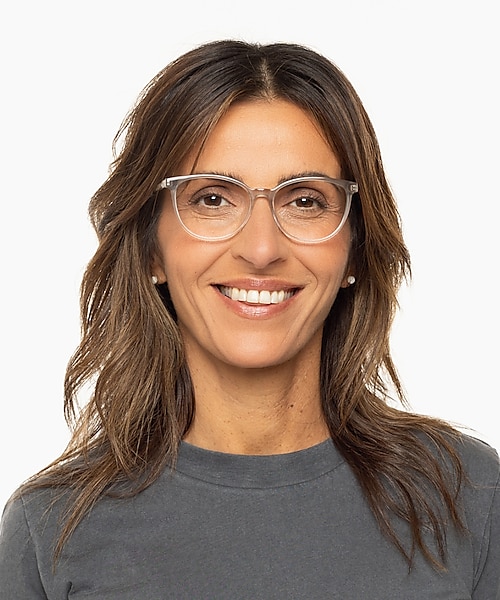 Malaga Gradiënt grijs AcetaatEyeglass Frames voor dames van B24