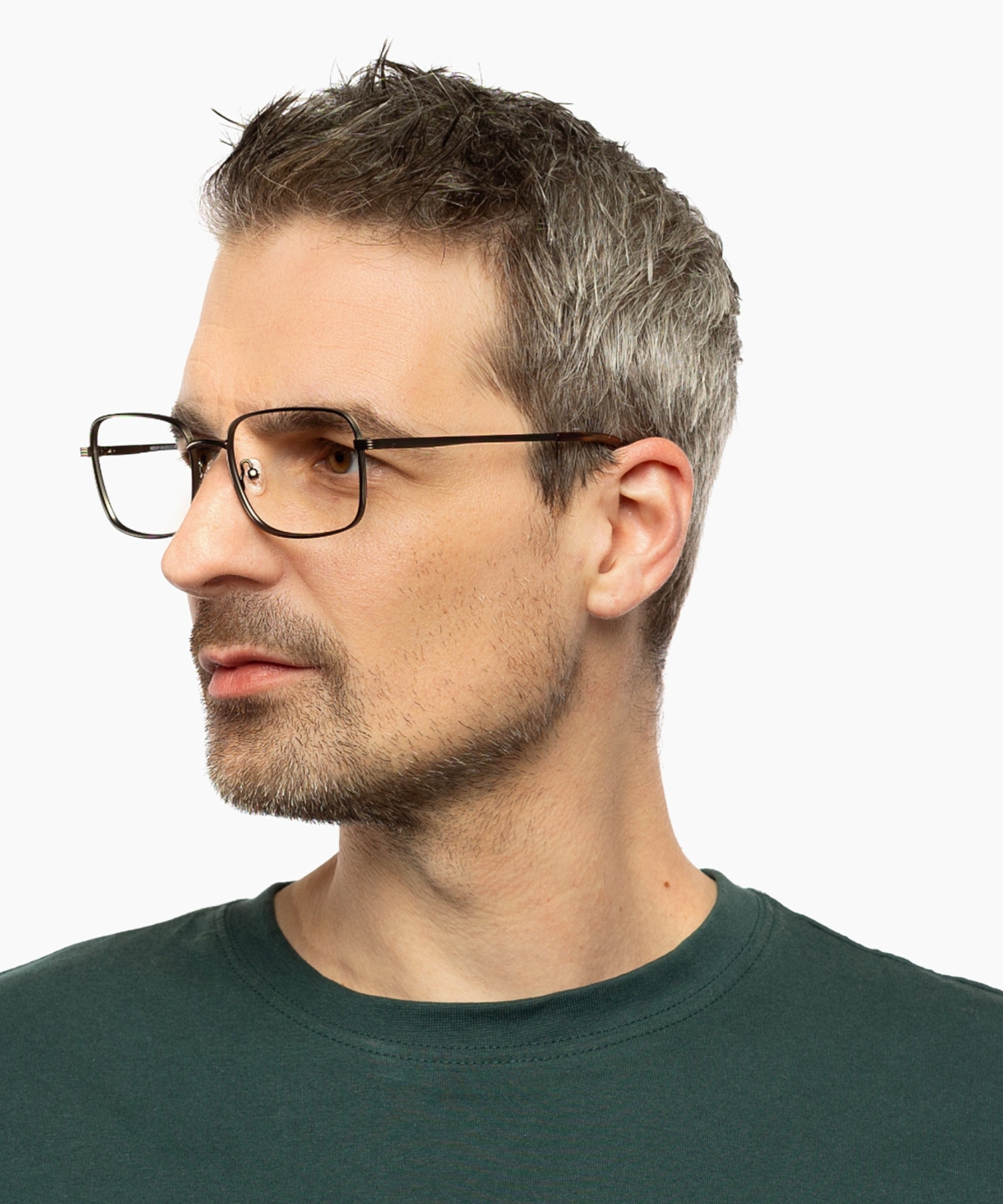 Harry Mattschwarz MetallEyeglass Frames für Herren von B24