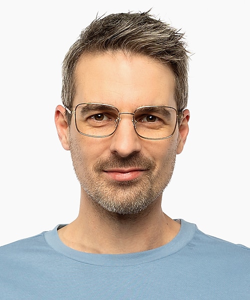 Harry Hellgold matt MetallEyeglass Frames für Herren von B24