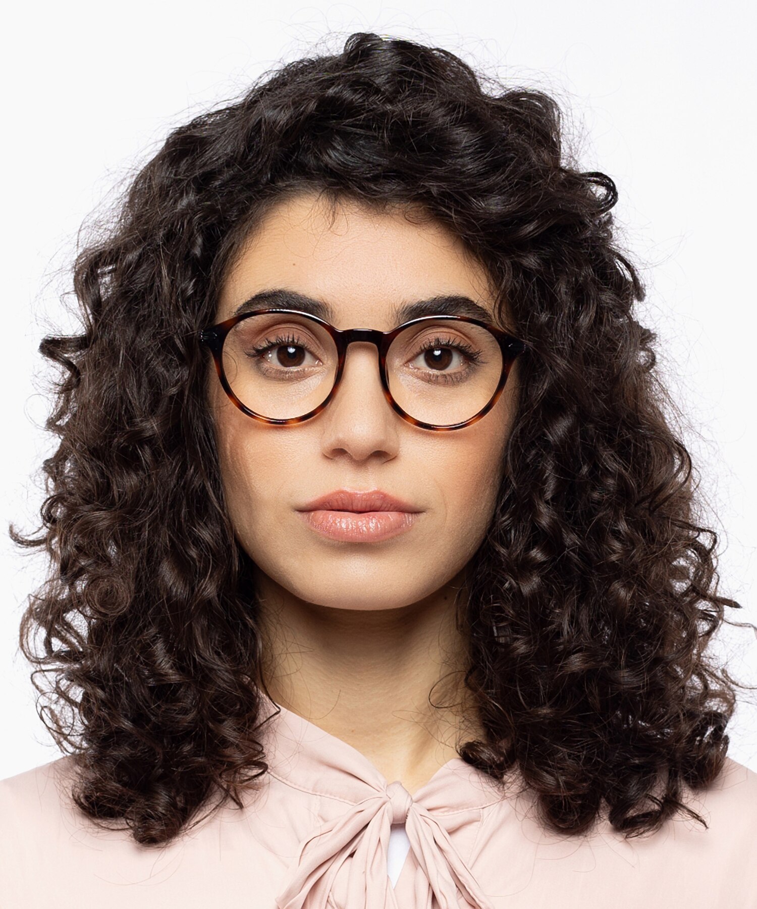Omaha Havana  &  Black KunststoffEyeglass Frames für Damen von B24