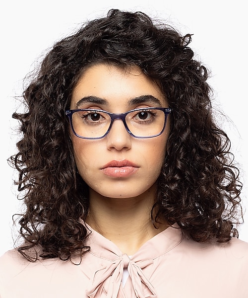 Lexington Kristallblau KunststoffEyeglass Frames für Damen von B24