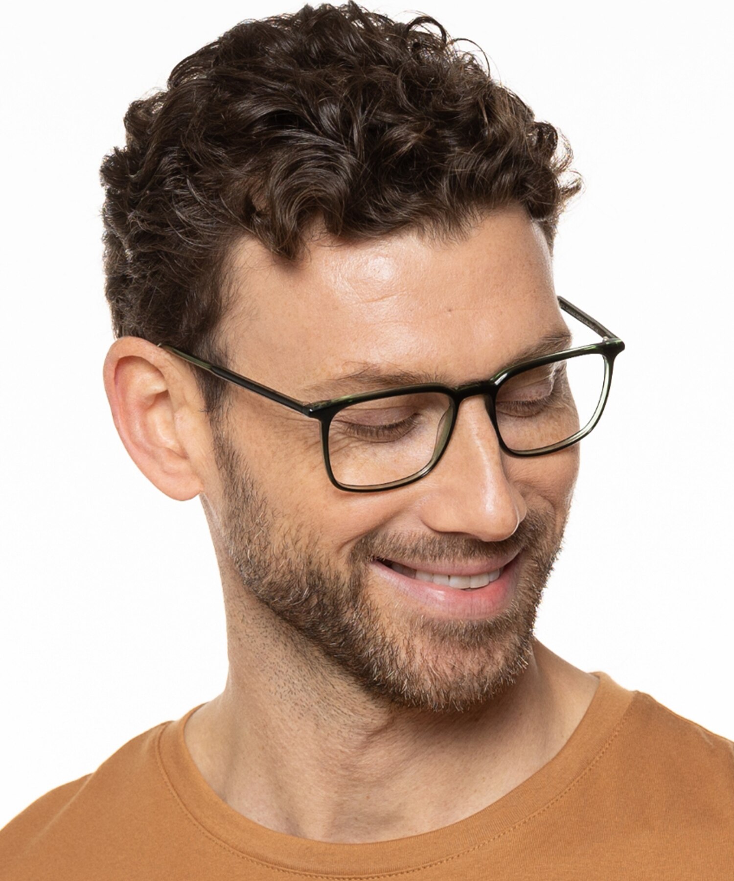 Oakland Bilayer Green  &  Crystal Green AcetatEyeglass Frames für Herren von B24