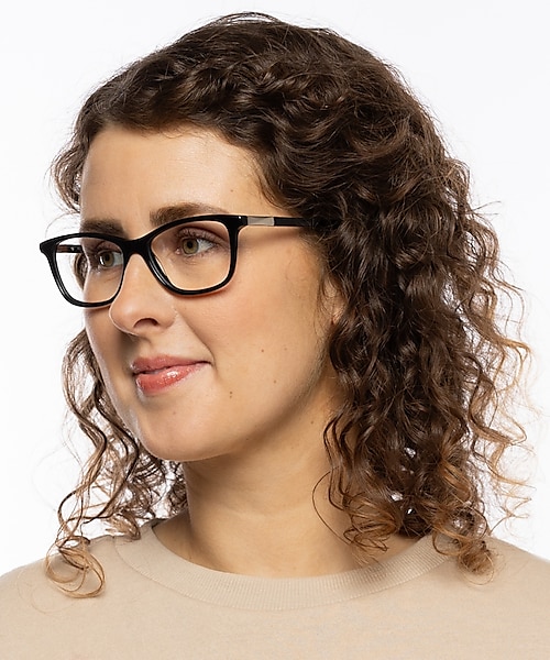 Jenna Zwart AcetaatEyeglass Frames voor dames van B24