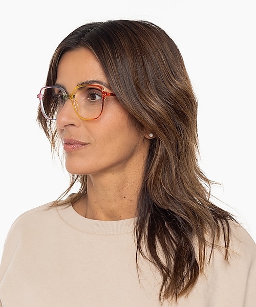 Rio Regenboog KunststofEyeglass Frames voor dames van B24