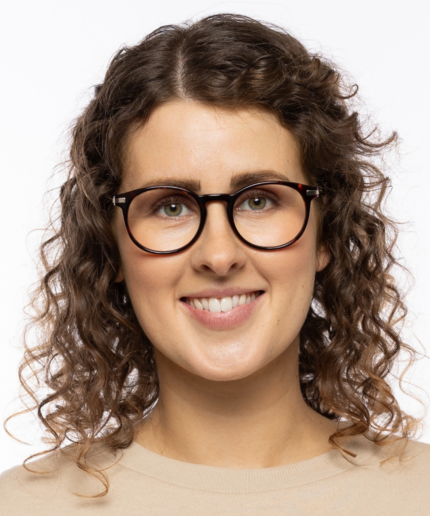 Florida Havana AcetatEyeglass Frames für Damen von B24