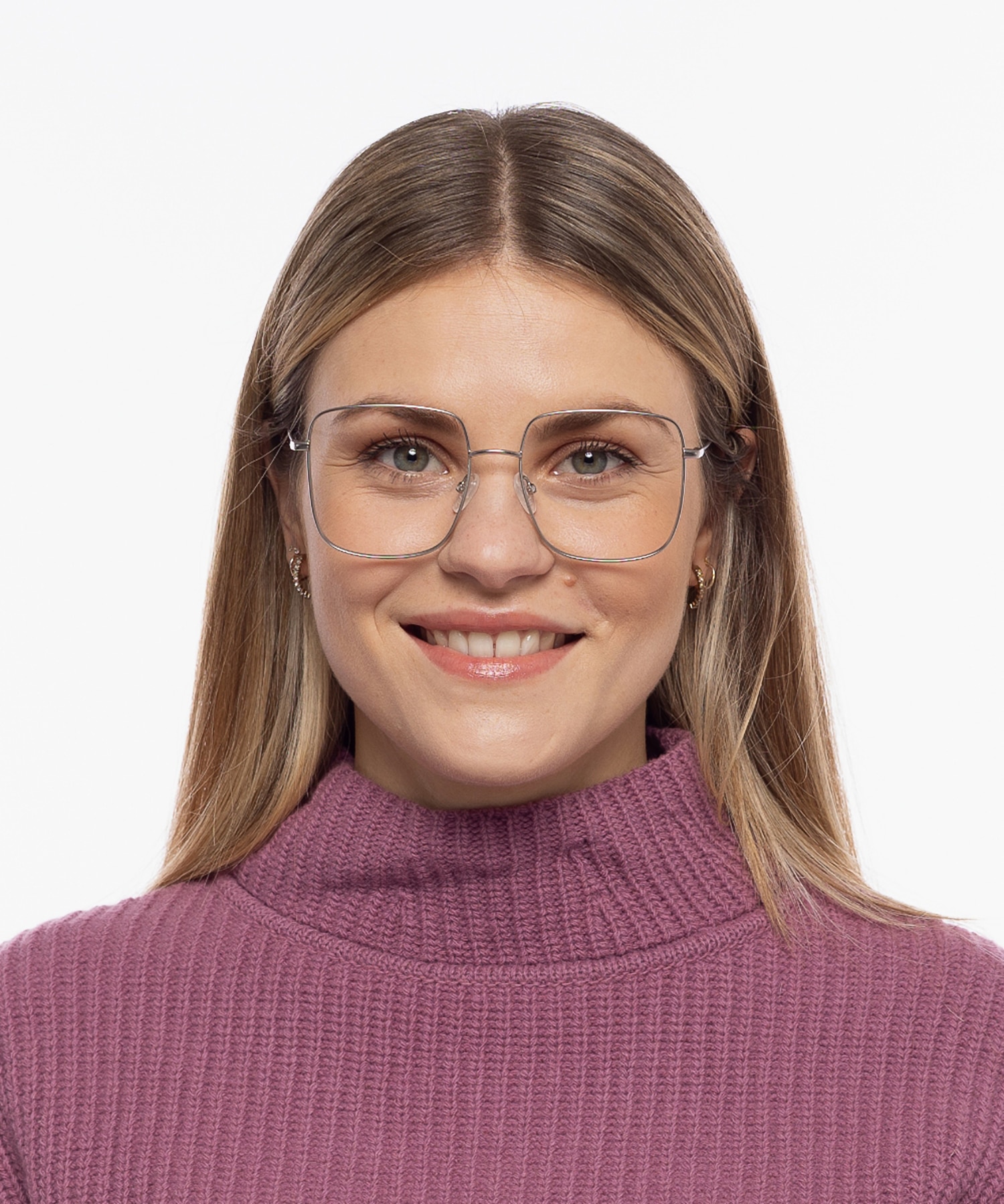 Limerick Zilver MetaalEyeglass Frames voor dames van B24