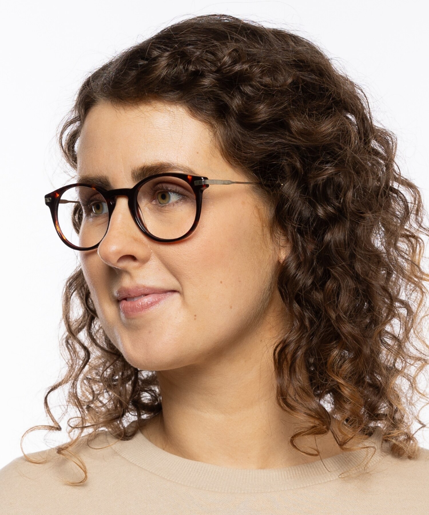 Florida Havana AcetaatEyeglass Frames voor dames van B24