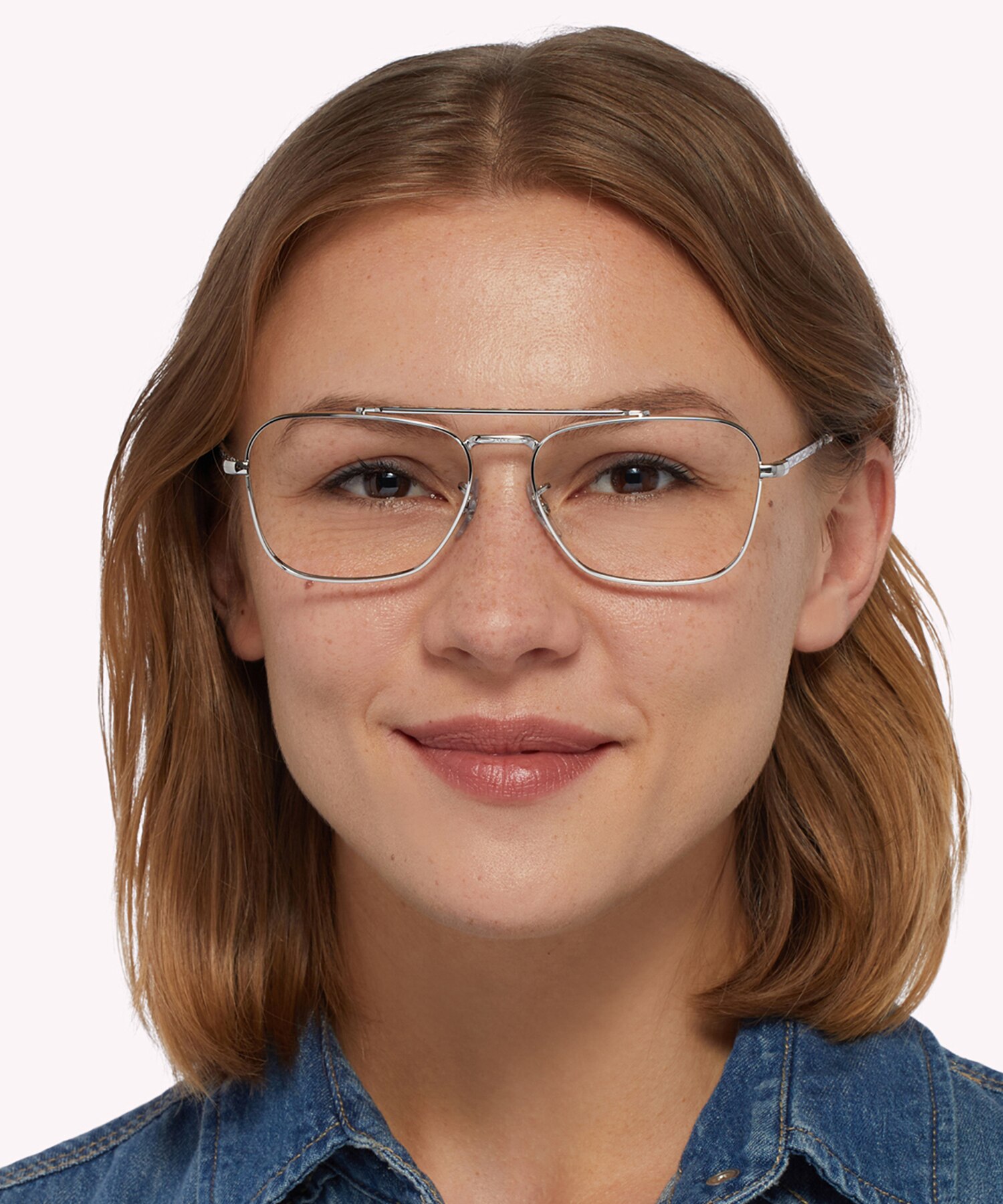 RB3636V Silber MetallEyeglass Frames für Damen von B24