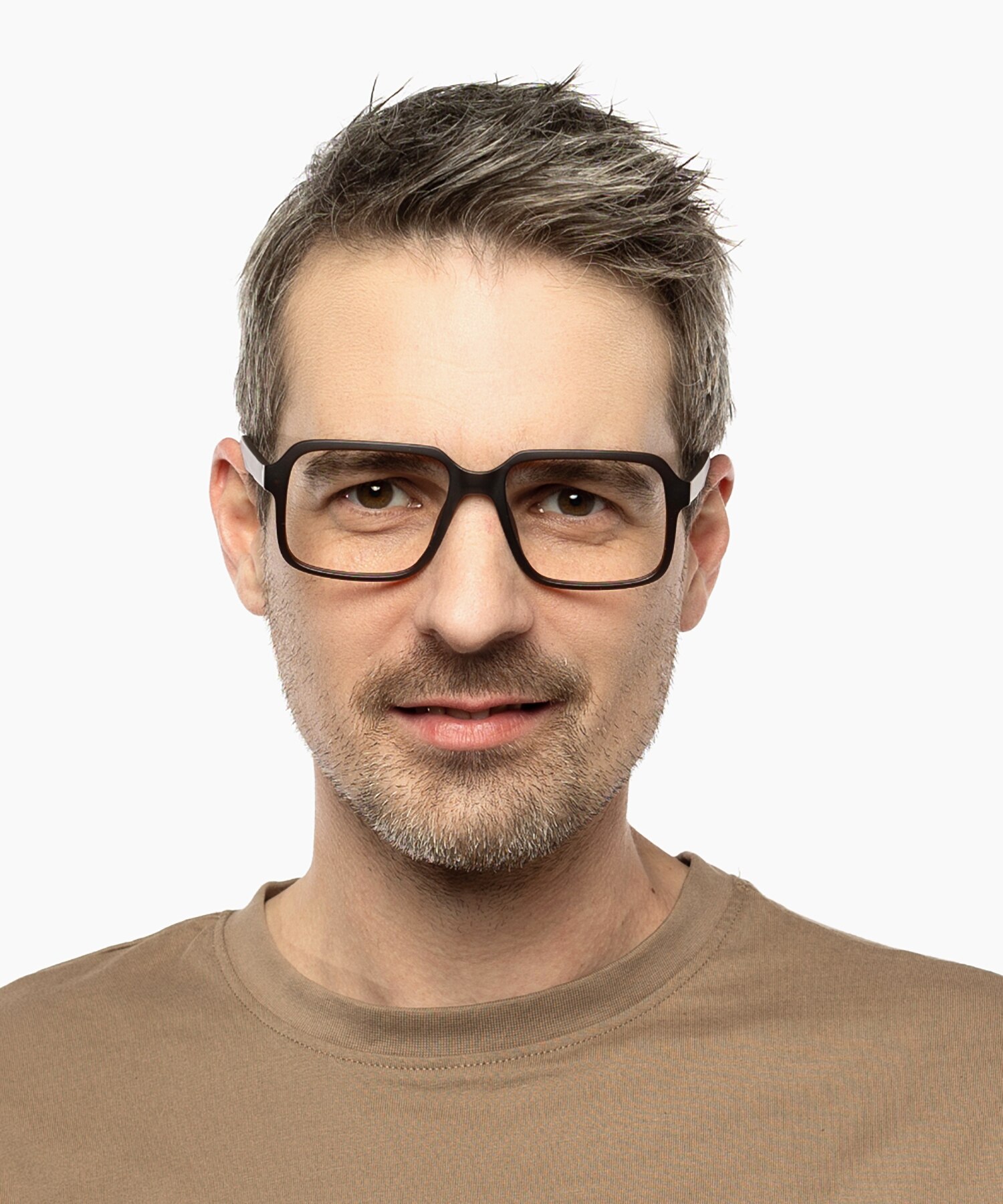 Trenton Matbruin KunststofEyeglass Frames voor heren van B24