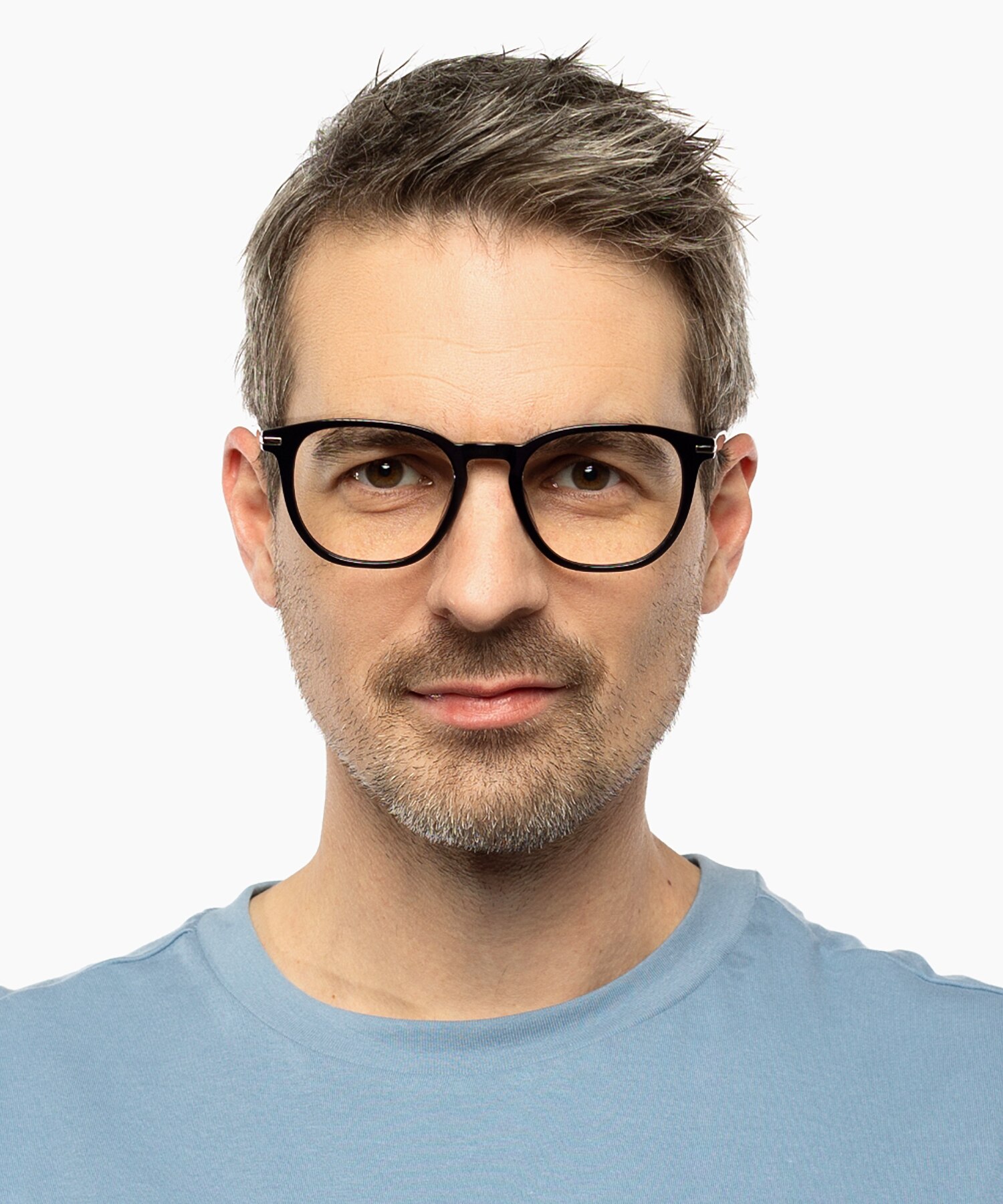 Preston Schwarz AcetatEyeglass Frames für Herren von B24