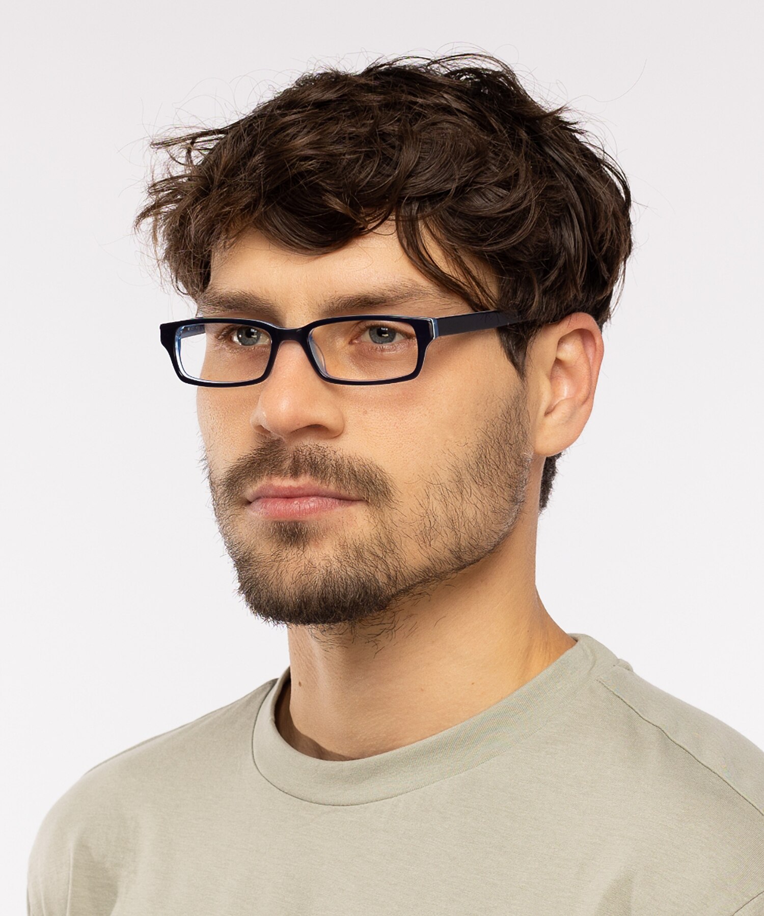 Capuno Dark Blue  &  Blue AcetatEyeglass Frames für Herren von B24