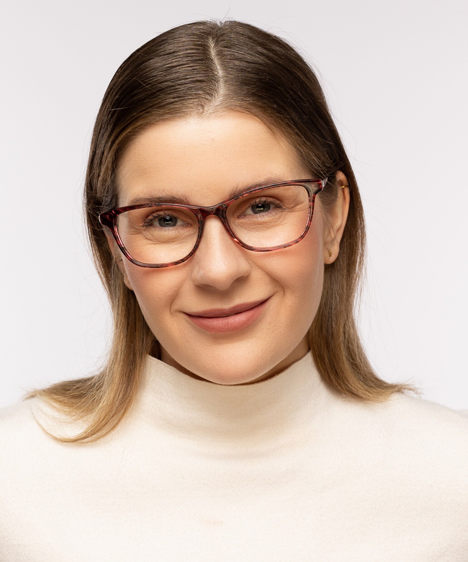 Lola Roze  &  lichtroze AcetaatEyeglass Frames voor dames van B24