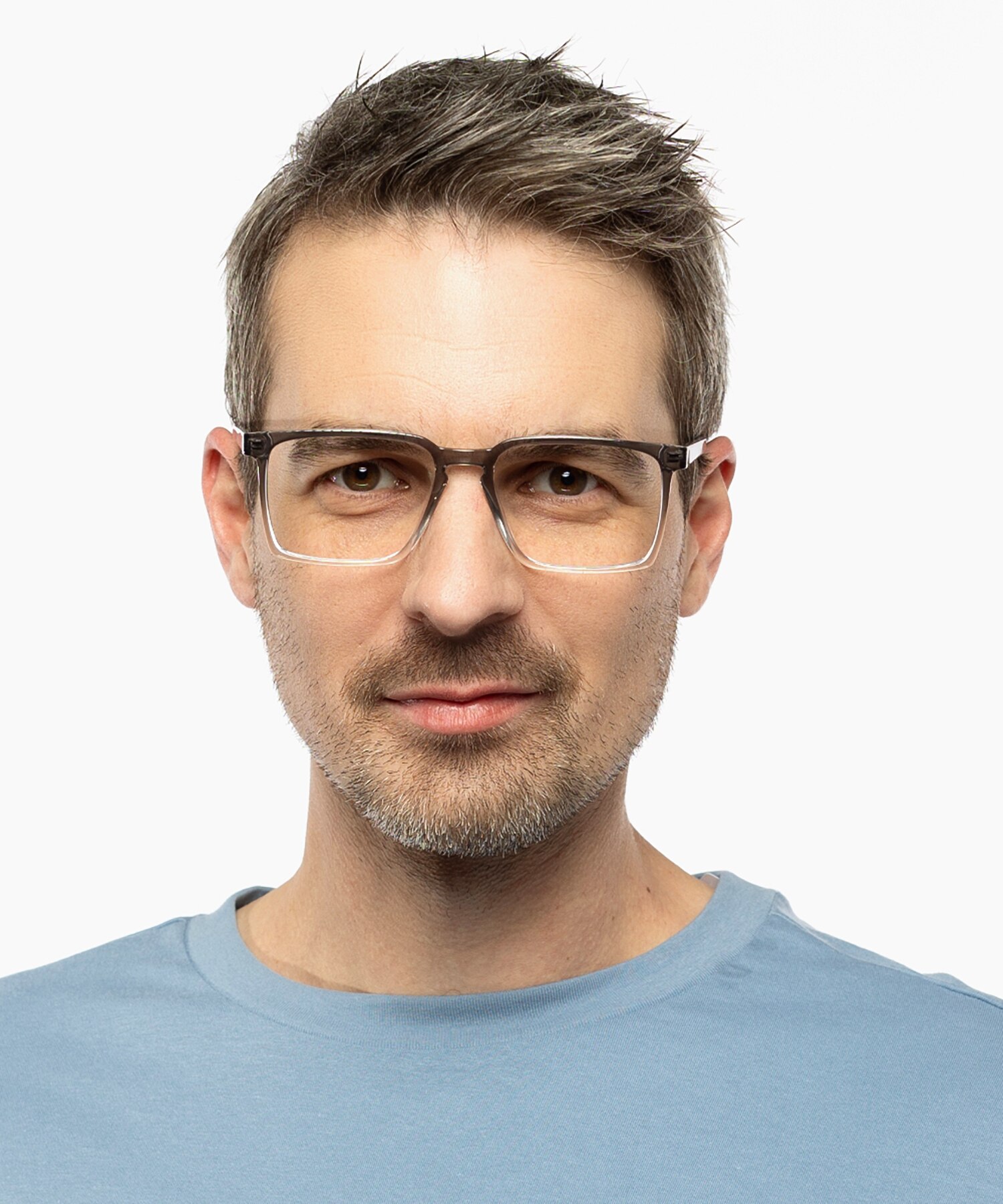 Lincoln Gradiënt grijs  &  grijs KunststofEyeglass Frames voor heren van B24