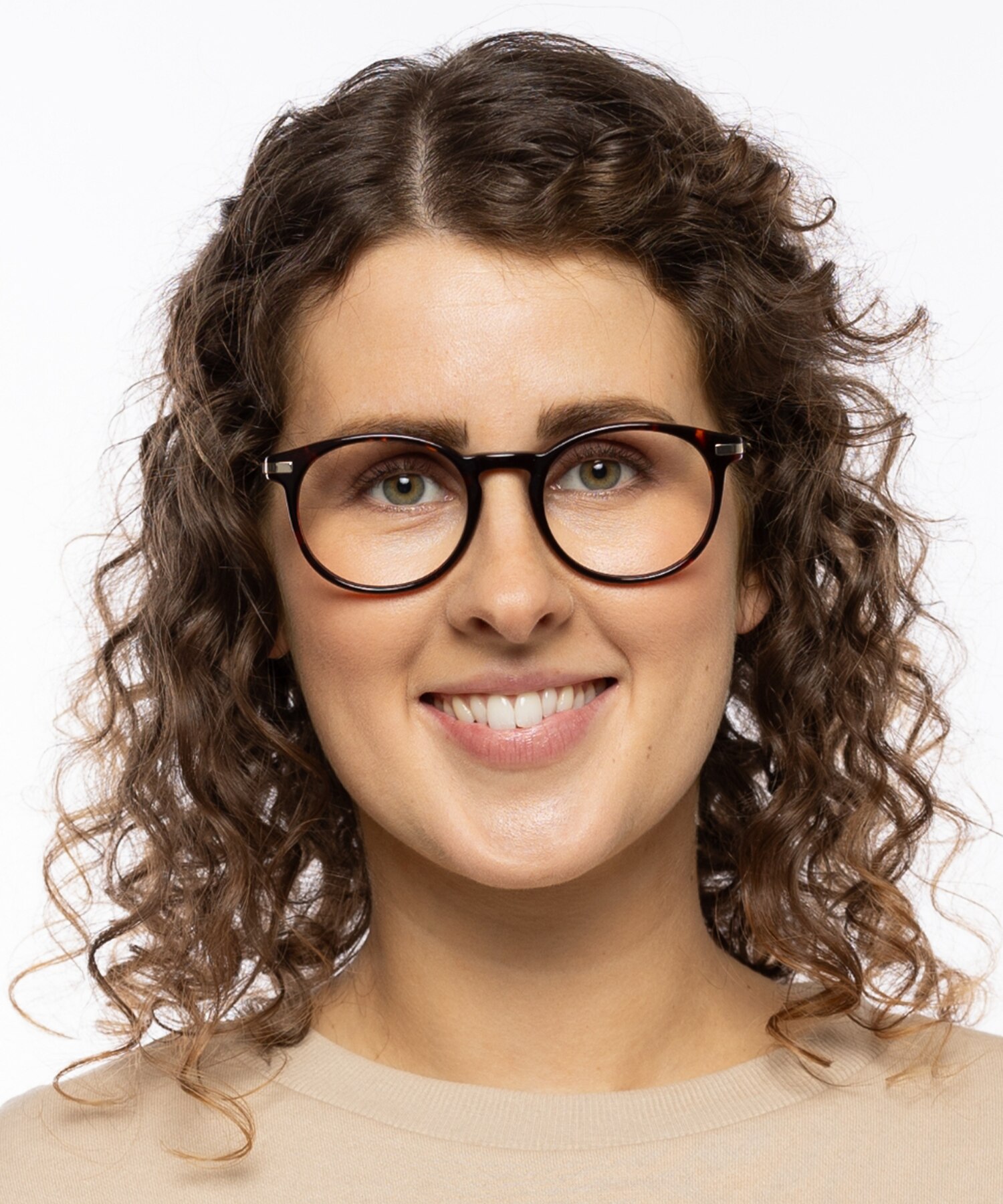 Florida Havana AcetaatEyeglass Frames voor dames van B24