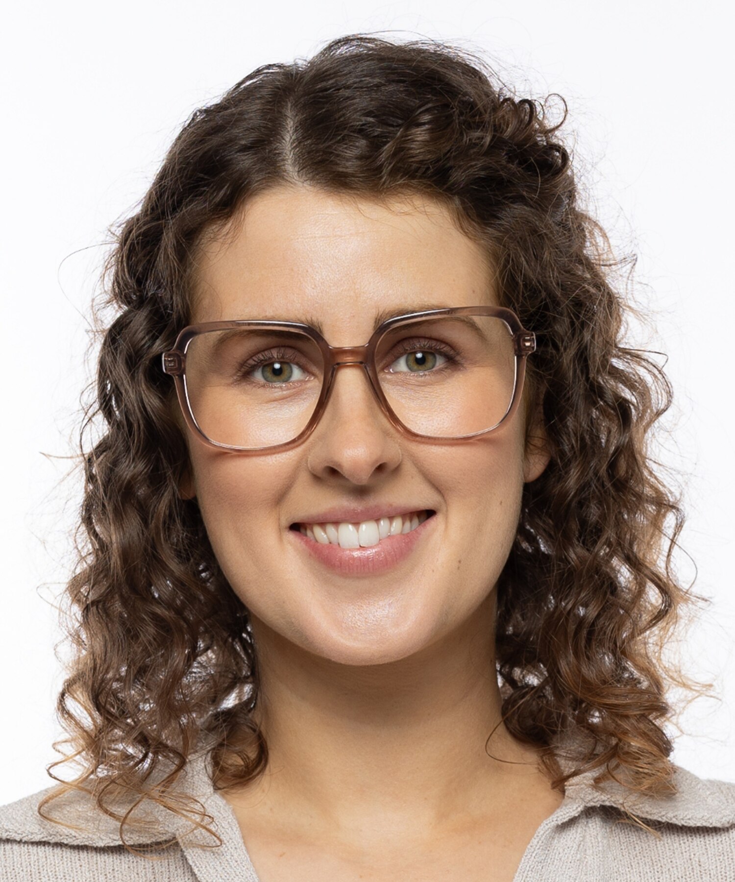 Kristal lichtroze Hanna -  Plastic Brillen