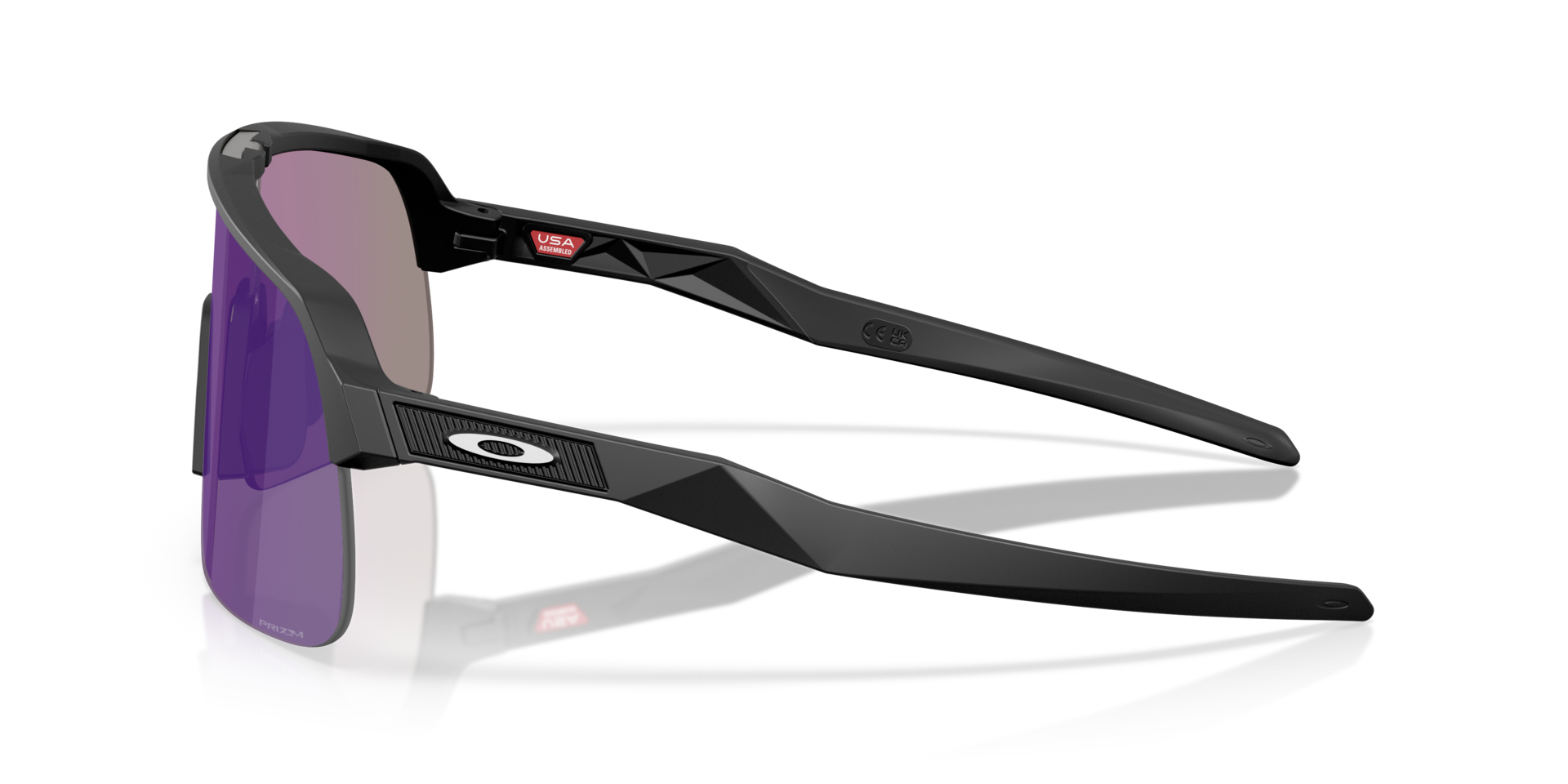 Sutro™ Lite S Matt Schwarz KunststoffSunglass Frames von B24, Seitenansicht